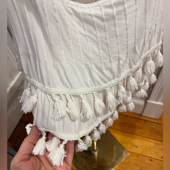 Anine Bing tassel top
